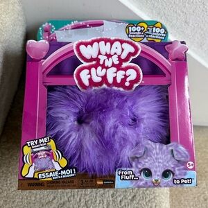 NIB What the Fluff Pupper Fluff Interactive Pet Toy